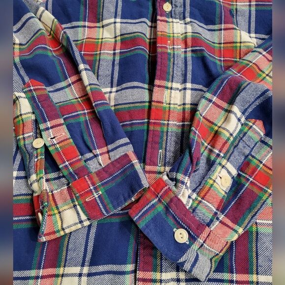 Polo Ralph Lauren Plaid Hoodie Size L - Picture 7 of 12